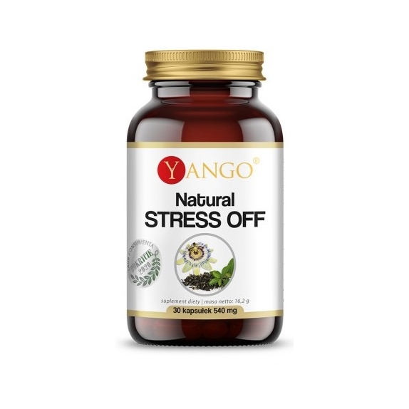 Natural Stress Off (wspiera układ nerwowy) 30 kapsułek Yango cena 44,90zł