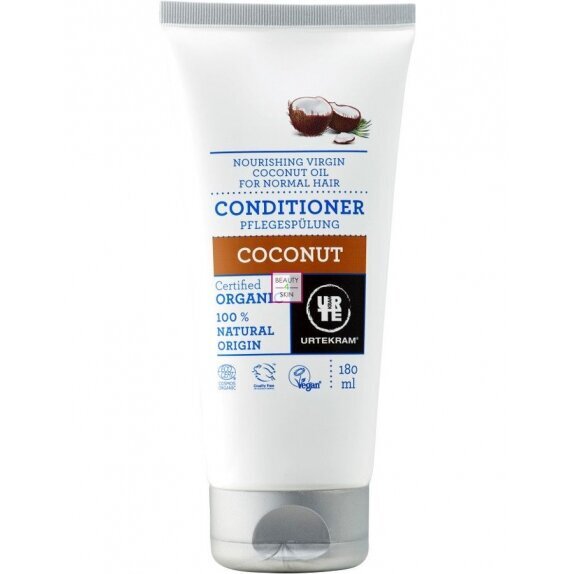 Urtekram odżywka do włosów kokosowa 180 ml ECO cena 27,39zł
