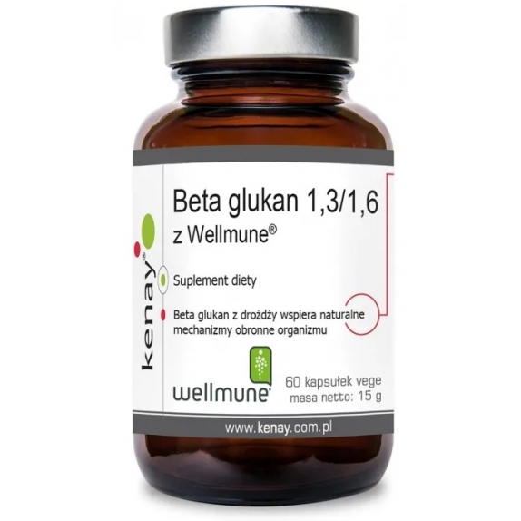 Kenay Beta glucan 1,3/1,6 Wellmune® 60 kapsułek cena 75,99zł