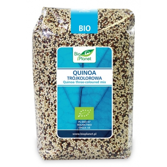 Quinoa trójkolorowa (komosa ryżowa) 1 kg BIO BioPlanet  cena 7,67$