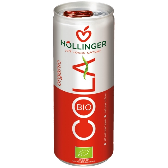 Napój cola w puszce 250 ml BIO Hollinger cena 4,79zł