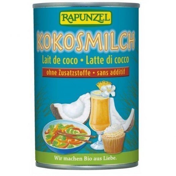 Mleczko kokosowe (19% tłuszczu) 400 ml Rapunzel cena 13,55zł