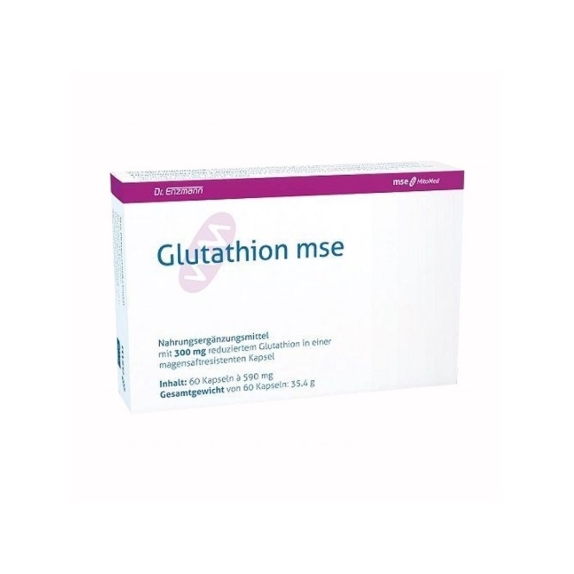 Glutation MSE 60 kapsułek Dr Enzmann cena 325,00zł
