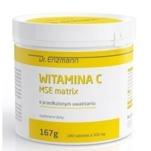 Dr Enzmann Witamina C MSE matrix 90 tabletek 