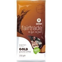 Kawa mielona 100% arabica gold Etiopia 250 g Oxfam ft