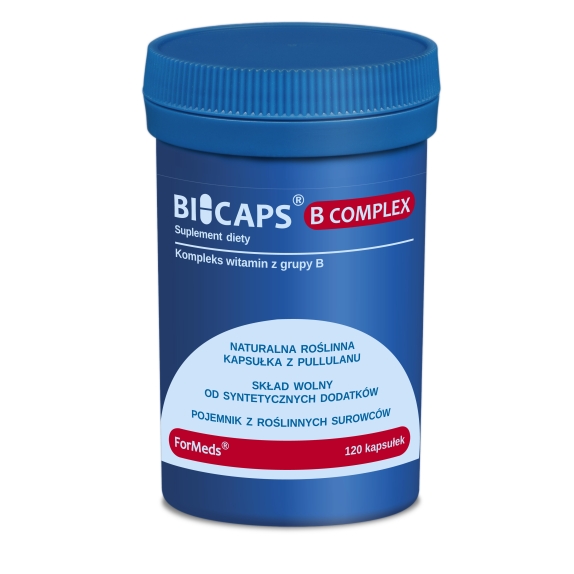 Bicaps B Complex 120 kapsułek Formeds cena 79,99zł