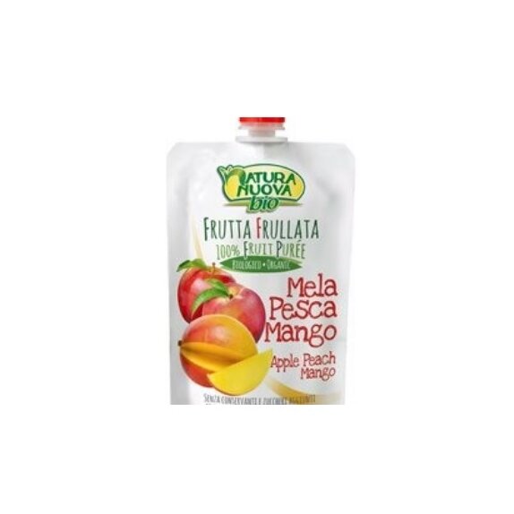Przecier jabłkowy z mango i brzoskwinią 100 g BIO Natura Nuova cena 1,05$