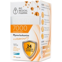 LICUR7000 D 30 kapsułek Bio Medical Pharma