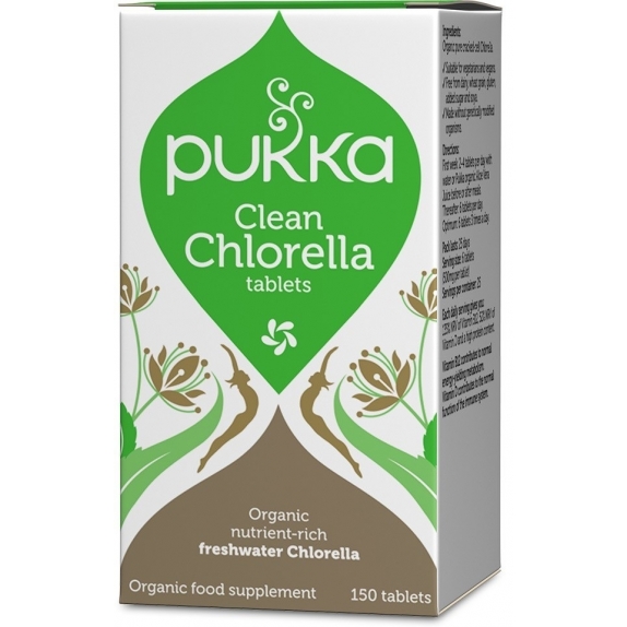 Pukka Clean Chlorella 150 tabletek cena 81,99zł