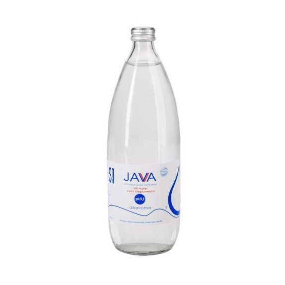 Woda JAVA 860 ml szklana butelka cena 8,25zł