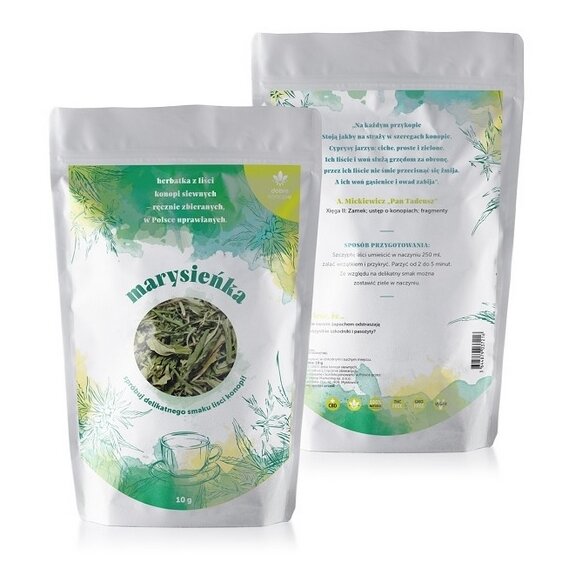 Hemp Herbata z liści konopi siewnych Marysieńka 10 g  cena 15,00zł