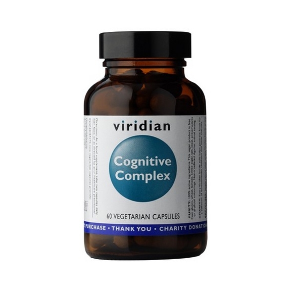 Viridian Cognitive Complex 40+ Pamięć i koncentracja 60 kapsułek cena 49,14$