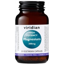 Viridian Magnez 300 mg 30 kapsułek