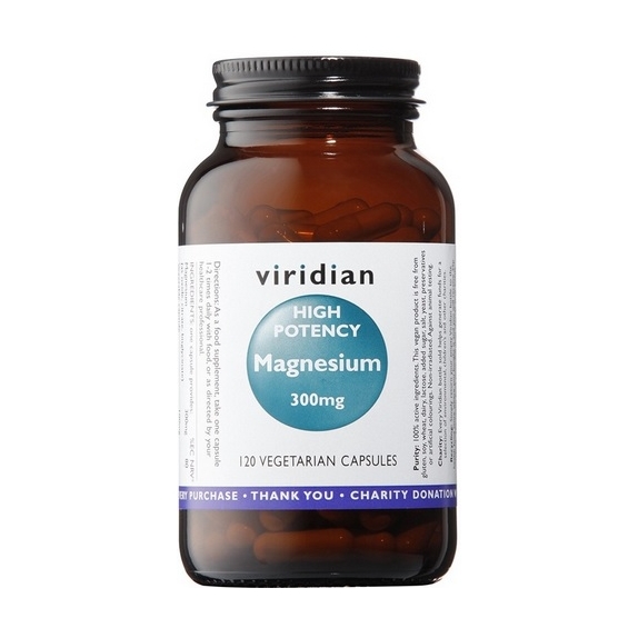 Viridian Magnez 300 mg 120 kapsułek cena 125,00zł