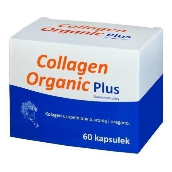 Collagen Organic Plus 60 kapsułek cena 42,79zł