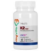 MyVita Witamina K2 MK-7 Max 200 mcg 60 tabletek