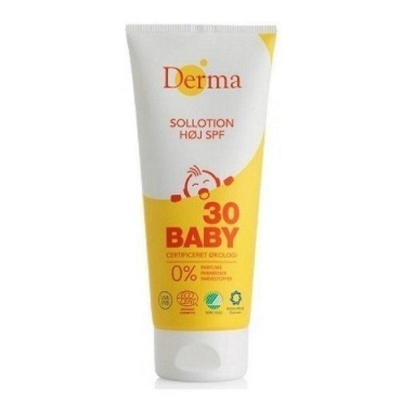 Derma Eco Baby balsam przeciwsłoneczny dla dzieci SPF 30 200 ml cena 78,65zł