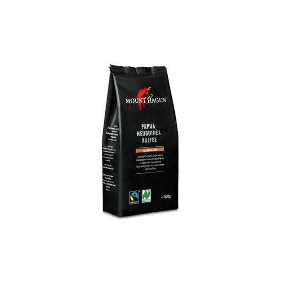 Kawa mielona arabica palona Papua fair trade 500 g Mount Hagen cena 49,55zł