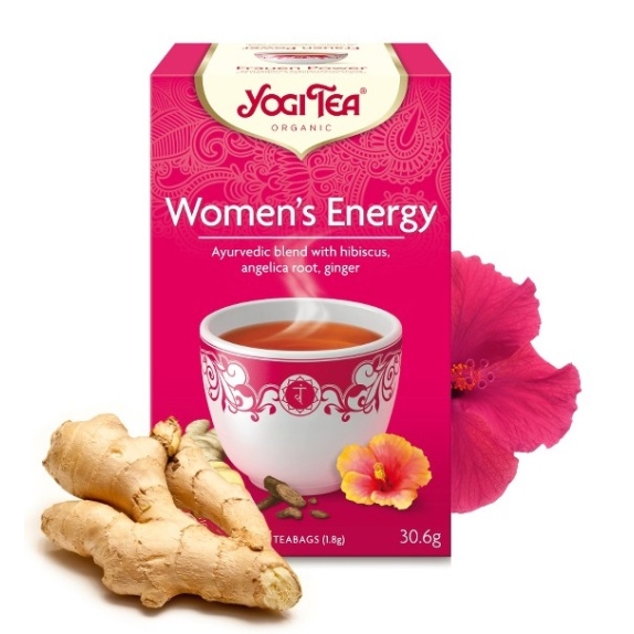 Herbata dla kobiety – energia 17 saszetek  BIO Yogi Tea MAJOWA PROMOCJA! cena €2,62