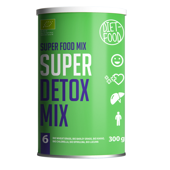 Mieszanka Super detox mix 300 g BIO Diet Food cena 46,35zł