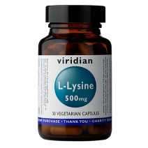 Viridian L-Lizyna 500 mg 30 kapsułek
