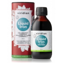 Viridian Liquid Iron Ekologiczne Żelazo w płynie 200 ml