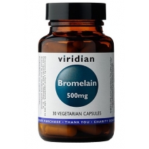 Viridian Bromelain 500 mg 30 kapsułek