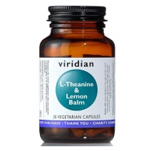 Viridian L-Theanine and Lemon Balm 30 kapsułek