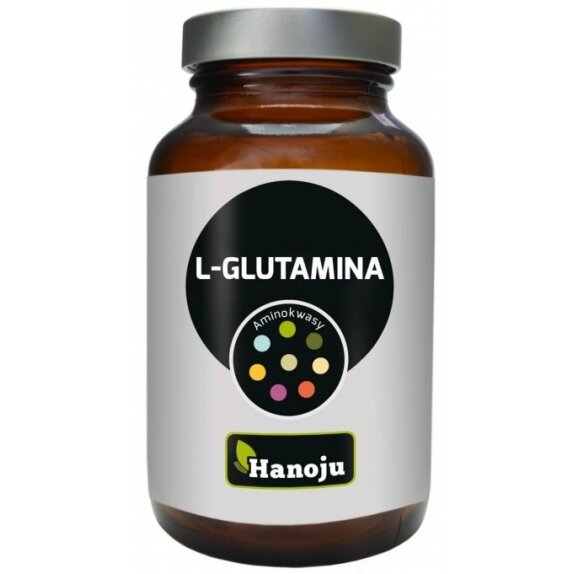 Hanoju L-Glutamina 500 mg 90 kapsułek cena 60,05zł