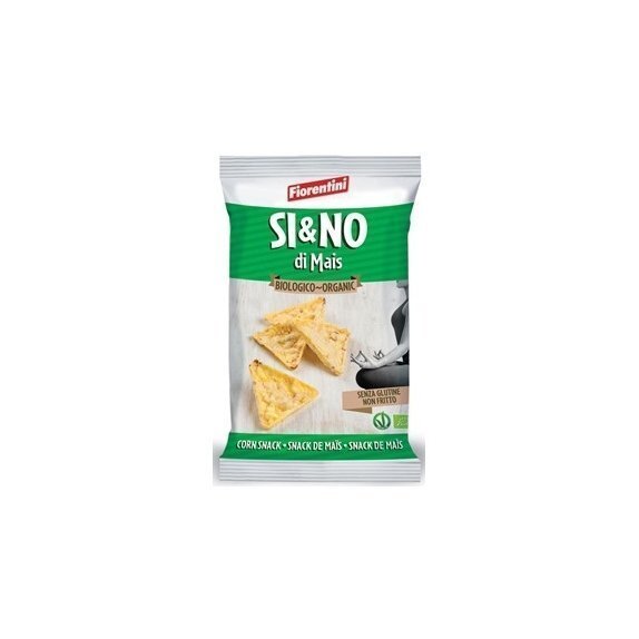 Chrupki kukurydziane piramidki z solą morską bezglutenowe Bio 30 g Fiorentini cena 2,09zł