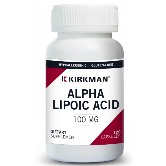 Kirkman Alpha Lipoic Acid 100 mg (Hypo) 120 kapsułek cena 439,00zł