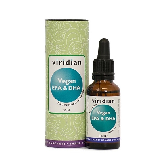 Viridian VeganOmega 3 EPA i DHA 30 ml cena 49,33$