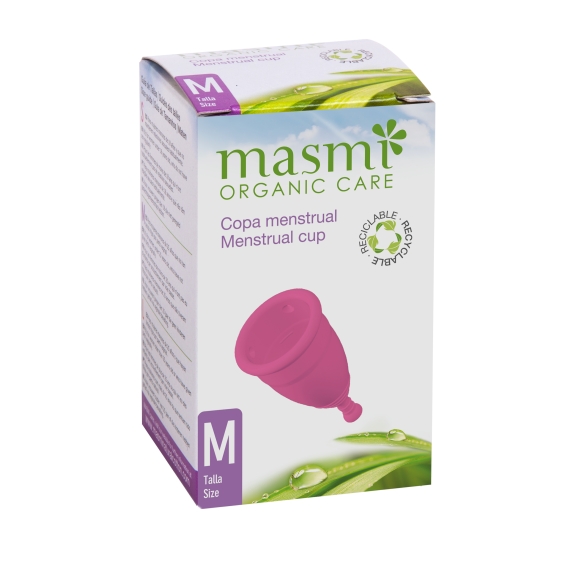 Masmi kubeczek menstruacyjny rozmiar M (1 sztuka) + pakiet artykułów do higieny intymnej GRATIS cena 81,99zł