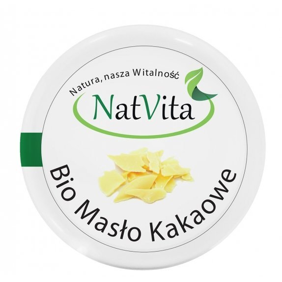 Masło kakaowe 100 g Natvita cena 14,95zł