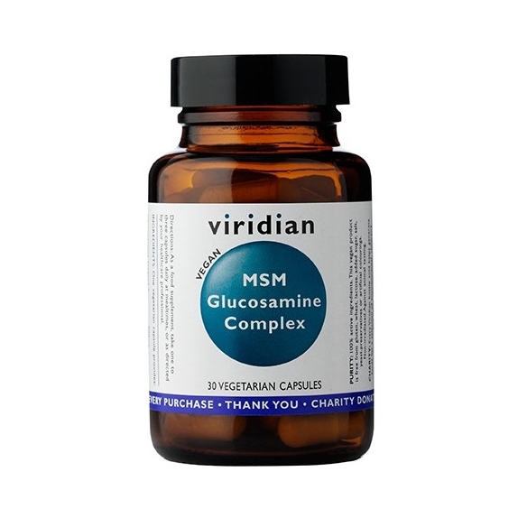 Viridian Glukozamina z MSM 30 kapsułek cena 17,06$