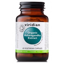 Viridian Organic Ashwagandha 60 kapsułek