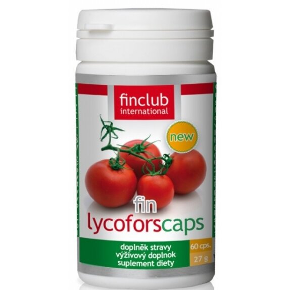 fin Lycoforscaps likopen - antyutleniacz z pomidorów 60 kapsułek cena 120,19zł