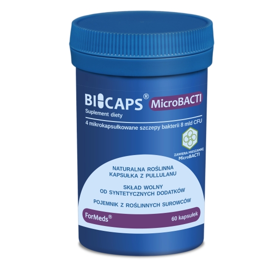 Bicaps MicroBACTI 60 kapsułek Formeds cena 22,68$