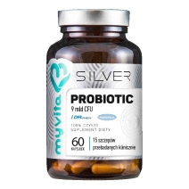MyVita silver pure probiotic porobiotyk 9 mld CFU 60 kapsułek