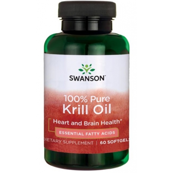 Swanson krill oil superba 500 mg 60 kapsułek MAJOWA PROMOCJA! cena €19,41