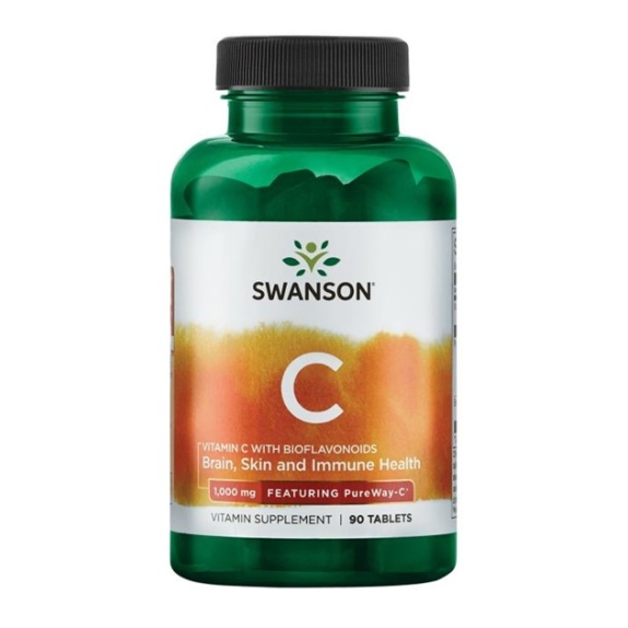 Swanson pureway-c 1000 mg 90 kapsułek cena 93,90zł
