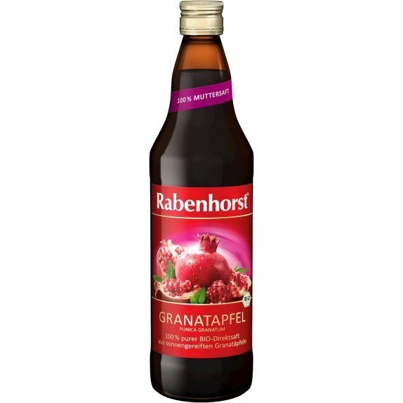 Rabenhorst sok z granatu 100% 750 ml  cena 8,64$