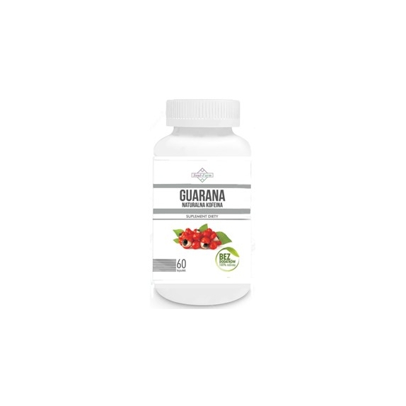 Guarana ekstrakt 500 mg 60 kapsułek Soul Farm  cena 6,53$