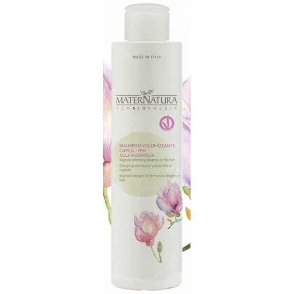 MaterNatura szampon do włosów cienkich nadaje objętości magnolia 250 ml cena 14,96$
