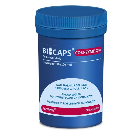 Bicaps Coenzyme Q10 60 kapsułek Formeds cena 17,01$