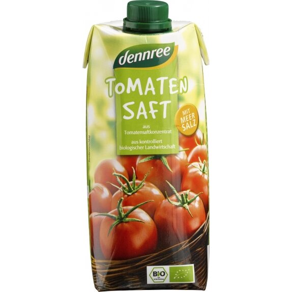 Sok pomidorowy BIO 500 ml Dennree cena 5,24zł