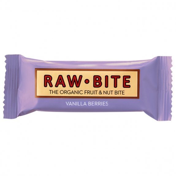 Baton RawBite berries vanilia 50 g cena 7,00zł