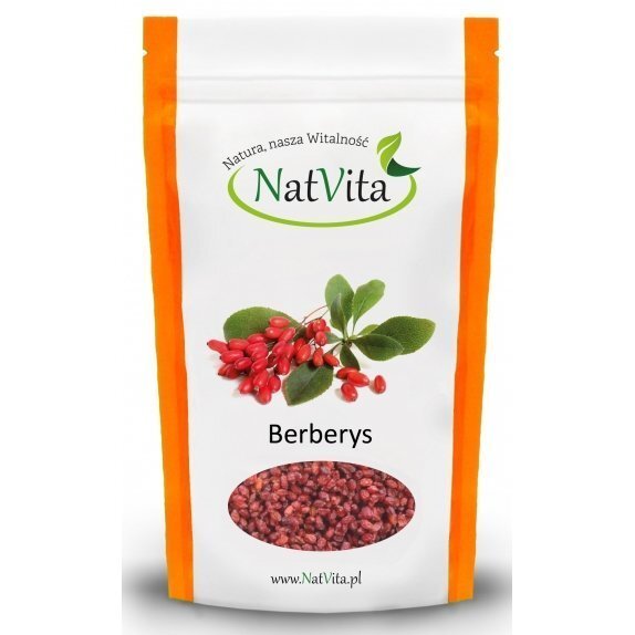 Berberys owoce suszone 100 g Natvita cena 12,09zł