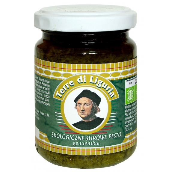 Pesto genovese (sos bazyliowy) 135 g BIO Terre Di Liguria cena 3,79$