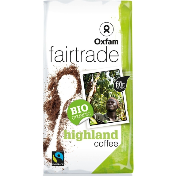 Kawa mielona arabica wysokogórska 250 g BIO Oxfam ft cena €6,01